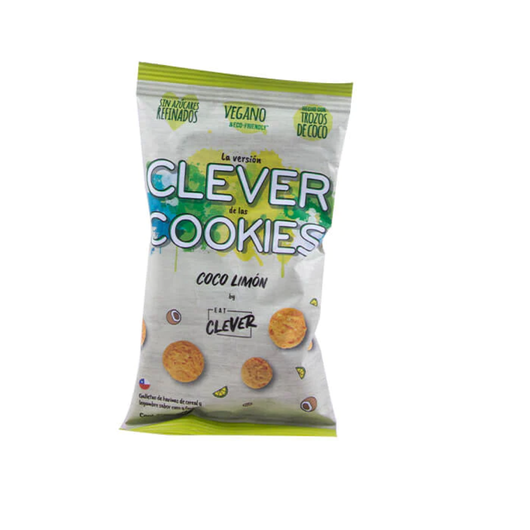 Clever cookies Coco limón 40 grs